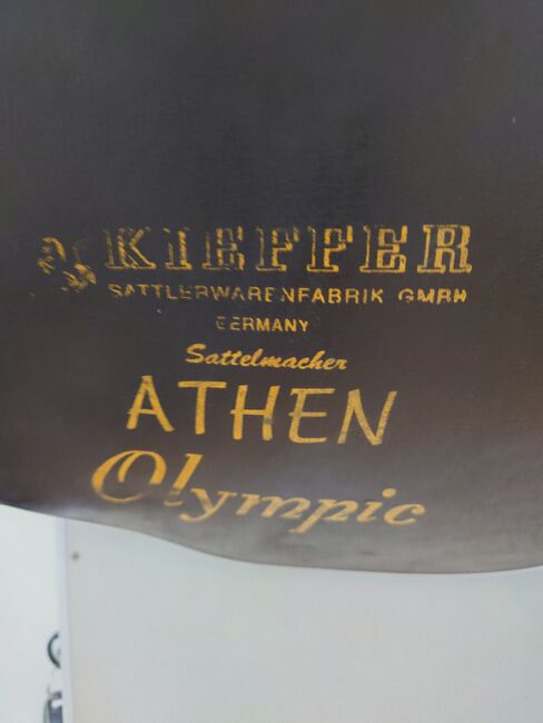 Kieffer Dressursattel olympic athen 17 Zoll mittlere 32er kammer, Kieffer  Olympic athen , K. Werner, Dressage Saddle, Westerwalsede, Image 6