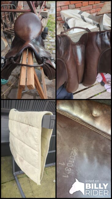 Kieffer Dressursattel 17 Zoll, Kieffer Nicht bekannt , Petra Helm , Dressage Saddle, Hannover, Image 9