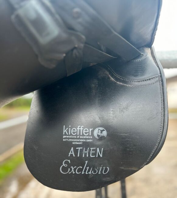 Kieffer Dressursattel, Kieffer Dressursattel in schwarz, Emilia Häußler , Dressage Saddle, Offenburg, Image 4