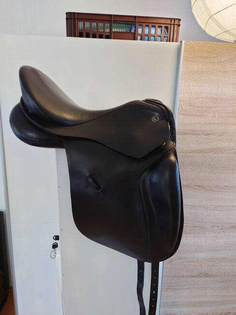 Kieffer Dressursattel olympic athen 17 Zoll mittlere 32er kammer, Kieffer  Olympic athen , K. Werner, Dressage Saddle, Westerwalsede, Image 11