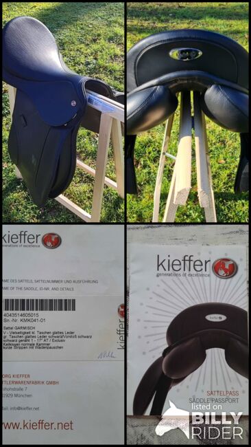 Kieffer-Vielseitigkeitssattel zu verkaufen, Kieffer Sattel Garmisch, Tamina Rühr, All Purpose Saddle, Weidhausen, Image 7