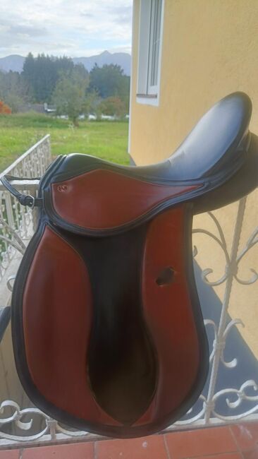 Kieffer Frankfurt Vielseitigkeitssattel - neuwertig, erstklassiger Zustand - Warmblut passend, Kieffer Frankfurt Vielseitigkeitssattel, Veronika Semmelrock, Siodła wszechstronne, Tainach