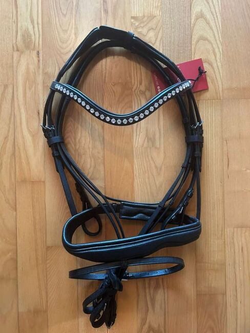 Kieffer Trensenzaum Ultrasoft Gaya Gr. WB NEU, Kieffer München  Ultrasoft Gaya , Kristin Hilf, Nosebands, Pommelsbrunn 