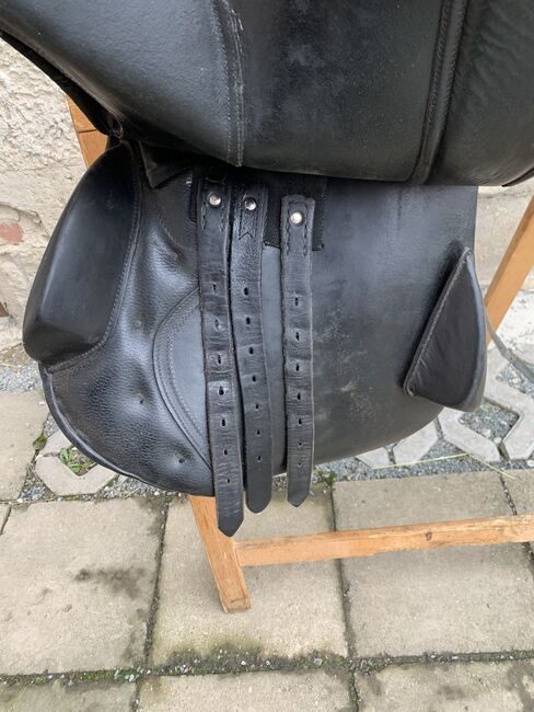 Kieffer Springsattel Inn at Nobert Koof 17 zoll viel pausche, Kieffer Inn at Nobert koof, Catherine Senne, Jumping Saddle, Chursdorf , Image 4