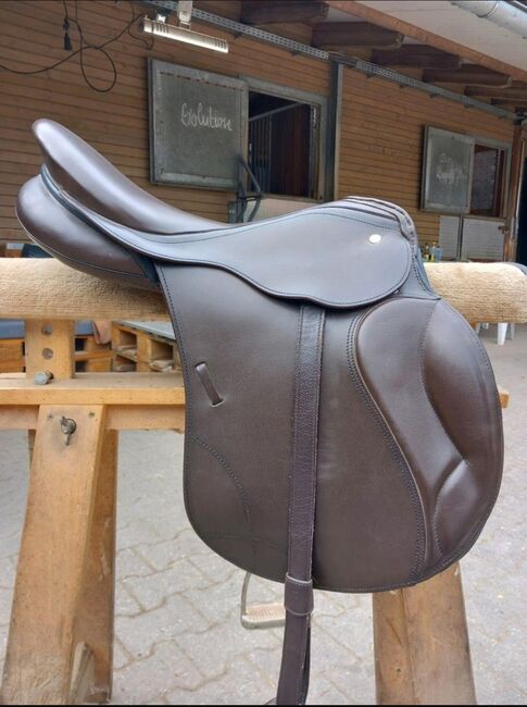 Kieffer springsattel braun, Kieffer  Siena Exklusiv, Sofie, Jumping Saddle, Murrhardt 