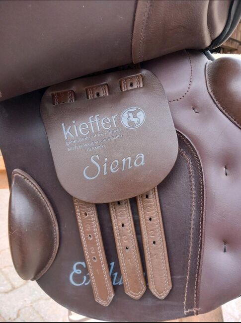 Kieffer springsattel braun, Kieffer  Siena Exklusiv, Sofie, Jumping Saddle, Murrhardt , Image 9