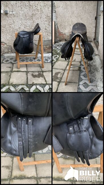 Kieffer Springsattel Inn at Nobert Koof 17 zoll viel pausche, Kieffer Inn at Nobert koof, Catherine Senne, Jumping Saddle, Chursdorf , Image 7