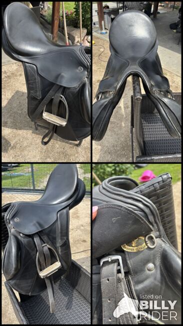 Springsattel Kieffer, Kieffer, Schanzenberg Maike, Jumping Saddle, Groß Miltzow, Image 7