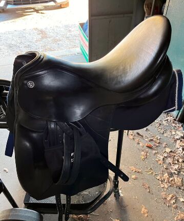 Kieffer Lech professional DL Gr. 2 / 18 Zoll 32er Kammer, Kieffer Lech professional DL, Steffi, Dressage Saddle, Nienburg, Image 6