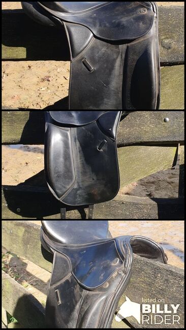 Kieffer Lech Profi 17'' dressuurzadel, medium, hoge schoft, Kieffer Lech profi, Marjolijn, Dressage Saddle, Almen, Image 4