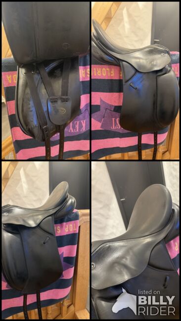 Kieffer Lusitano Dressursattel Sattel schwarz 32 Kammer 18 Zoll, Kieffer Lusitano, Larissa , Dressage Saddle, Offenhausen , Image 9