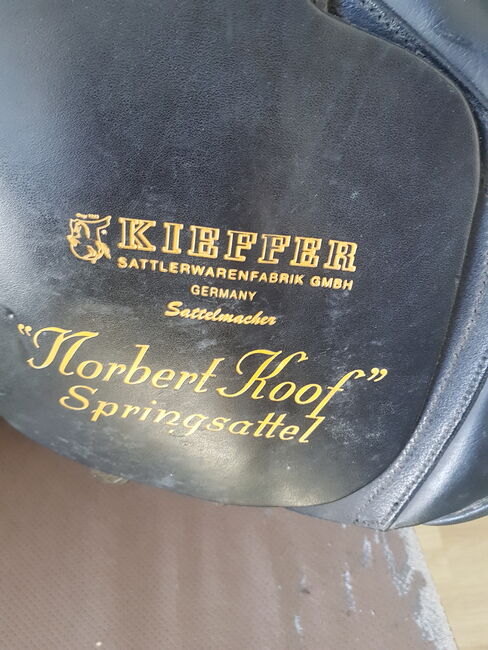 Kieffer Norbert Koof Springsattel, Kieffer Norbert Koof, Jessica Griczan, Jumping Saddle, Bad Zwischenahn, Image 4