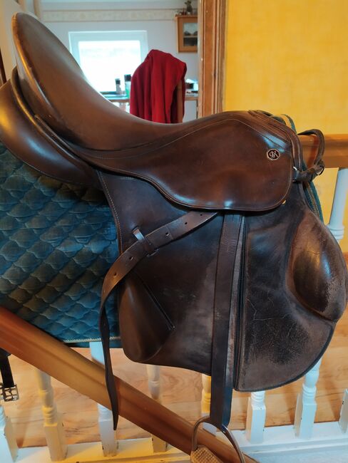 Kieffer Norbert Koof Springsattel 17", Kieffer, Verena, Jumping Saddle, Barmstedt