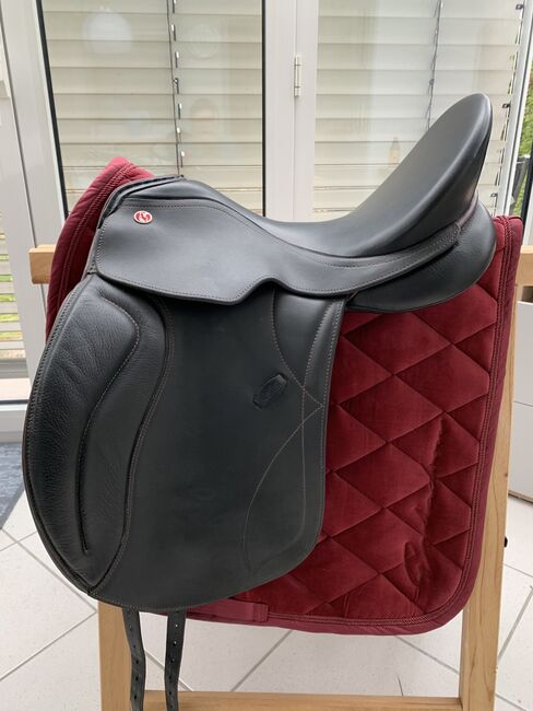 Kieffer Paris Exclusiv DP, Gr. 2, schwarz-braun, KW 32, Kieffer Paris Exclusiv DP, Bianca G., Siodła ujeżdżeniowe, Lingenfeld