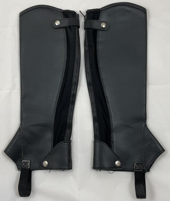 Kieffer Reitletten, schwarz, Gr. M, Kieffer  Secu Kurz-Chaps, Johanna , Half Chaps, Reutlingen 