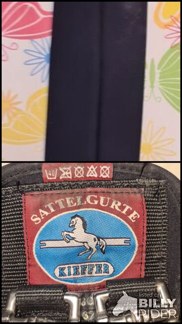 Kieffer Sattelgurt Neopren 32'' 80cm, Kieffer Sattelgurt Neopren , Jasmin , Sattelgurte, Laberweinting, Abbildung 3