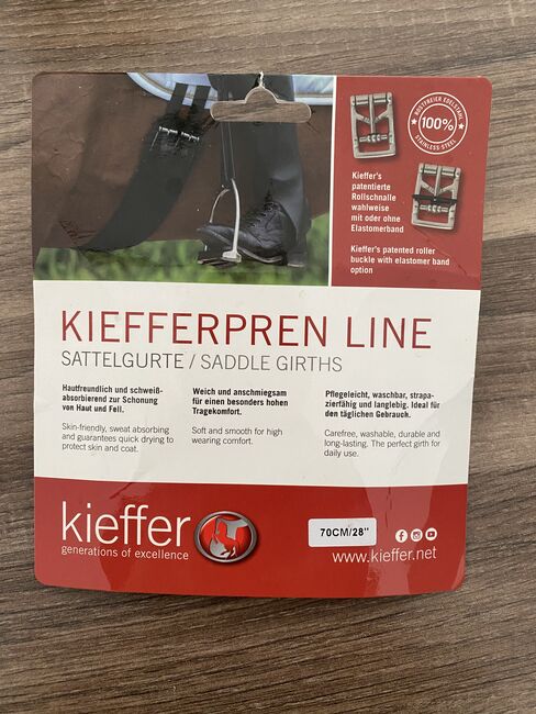 kieffer Kurzgurt Kiefferprenline 70 cm, Kieffer Kurzgurt Kiefferprenline, Christina, Girths & Cinches, Sinzig, Image 4