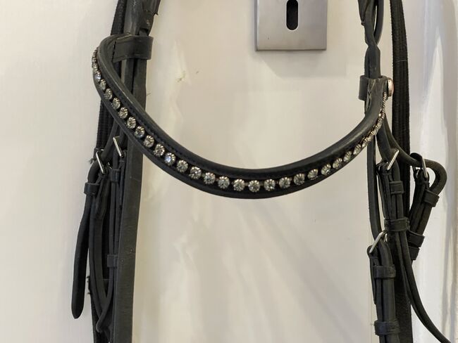 Kieffer Trense comfort Lyon, Kieffer Comfort Lyon mit echten Swarovski, Anja Peter, Bridles & Headstalls, Walsdorf , Image 3