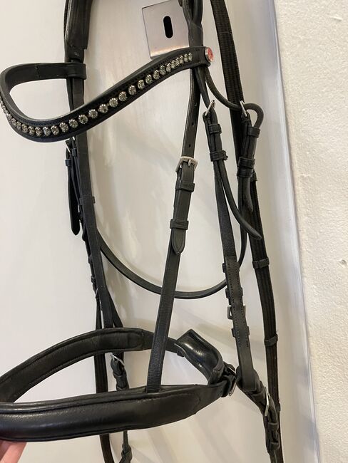 Kieffer Trense comfort Lyon, Kieffer Comfort Lyon mit echten Swarovski, Anja Peter, Bridles & Headstalls, Walsdorf 