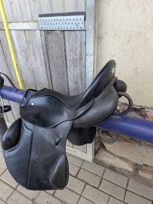 Kieffer spring Sattel, Kieffer, Susann Hartig , Jumping Saddle, Zwickau, Image 2