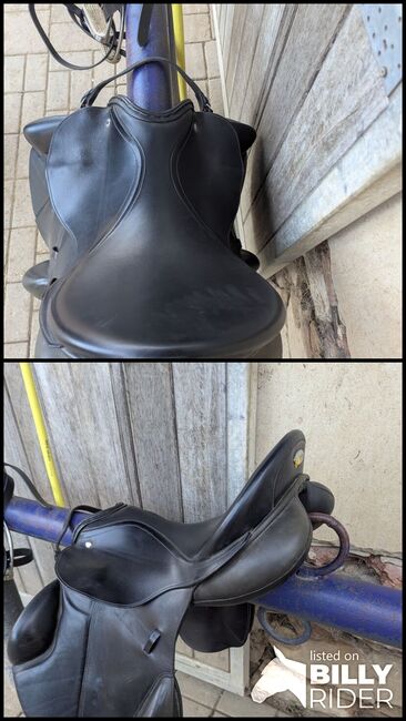 Kieffer spring Sattel, Kieffer, Susann Hartig , Jumping Saddle, Zwickau, Image 3