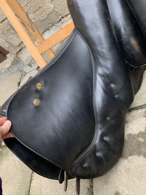 Kieffer Springsattel Inn at Nobert Koof 17 zoll viel pausche, Kieffer Inn at Nobert koof, Catherine Senne, Jumping Saddle, Chursdorf , Image 6