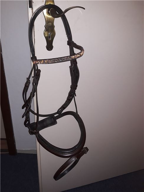 KIEFFER Trensenzaum "Ebony" Neuwertig, Kieffer Trensenzaum "Ebony"  Art.-Nr. 3134 , Nadine , Bridles & Headstalls, Dresden