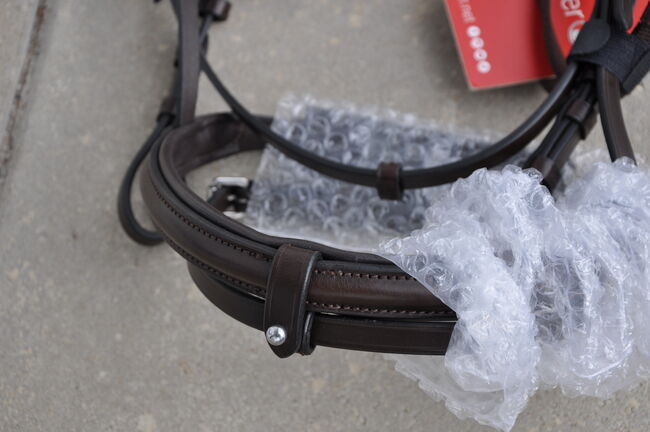 Kieffer Trensenzaum schmal ANJA BERAN in braun VB, Kieffer, Moni, Bridles & Headstalls, Attenkirchen, Image 2