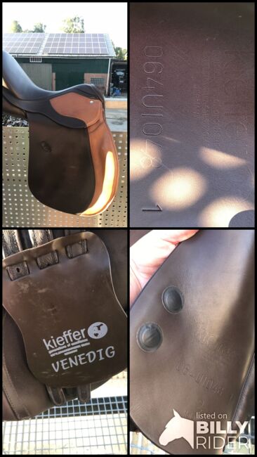 Kieffer Venedig Exclusiv VS Sattel DropPanel 17,5“-18“, wie neu, Kieffer  Venedig, Mary, All Purpose Saddle, Hamburg, Image 12