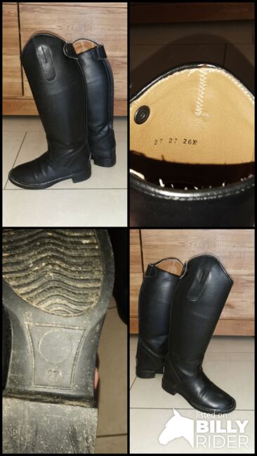 Kinder Reitstiefel * Lederreitstiefel * Gr 27 * Schwarz, Selina M. , Reitstiefel, Rödermark, Abbildung 8