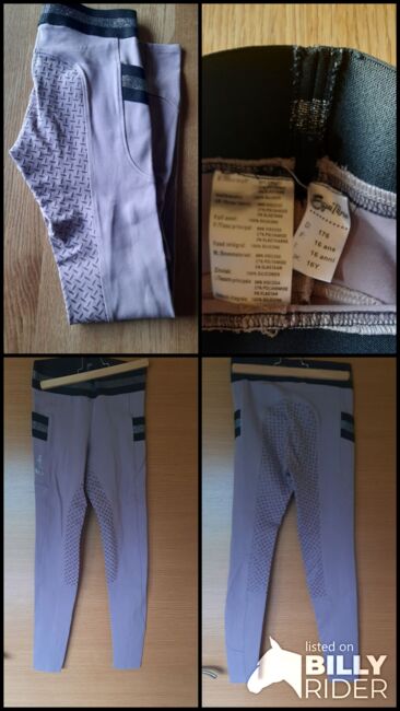 Kindereitleggins 176 chocolateshake Equilibre, Equilibre Aurelie, Sandra, Kinder-Reithosen, Weiler, Abbildung 5