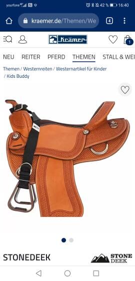 Kids buddy Stonedeek, Anna, Saddle Accessories, Fröndenberg/Ruhr, Image 2