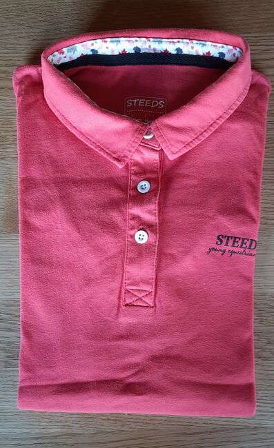 Kinderpoloshirt Steeds Gr.164 rot, Steeds, Sandra, Children's Shirts & Tops, Weiler, Image 4