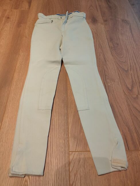 Kinderreithose weiss Gr. 176, Cordula, Kinder-Turnierbekleidung, Salzgitter Bleckenstedt