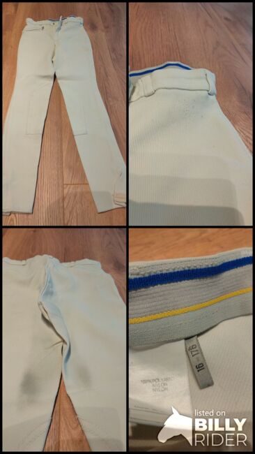 Kinderreithose weiss Gr. 176, Cordula, Kinder-Turnierbekleidung, Salzgitter Bleckenstedt, Abbildung 6
