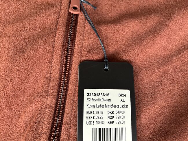 Kingsland Damen Reitjacke Microfleece Reiten Gr.XL Braun NEU, Kingsland, MA, Reitjacken, Mäntel & Westen, Göppingen, Abbildung 2
