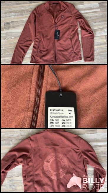 Kingsland Damen Reitjacke Microfleece Reiten Gr.XL Braun NEU, Kingsland, MA, Reitjacken, Mäntel & Westen, Göppingen, Abbildung 4