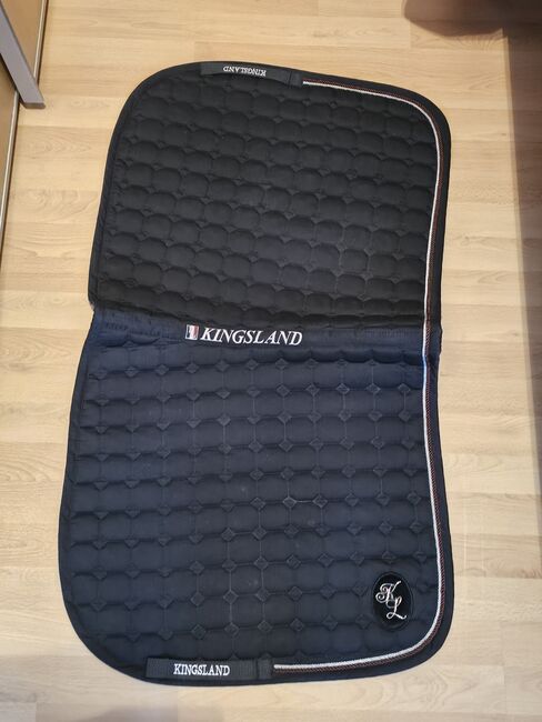 Kingsland Dressur Schabracke dunkel blau neuwertig, Kingsland , Jessica, Dressage Pads, Kettig, Image 5
