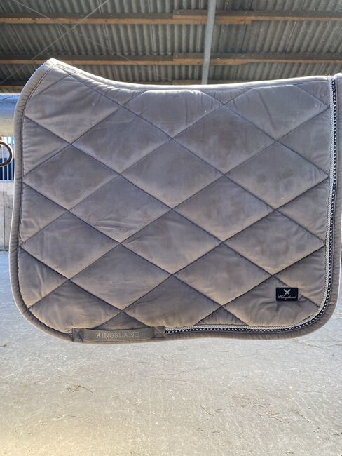 Kingsland KLgail Dressurschabracke DL WB samt, Kingsland Klgail , Kerstin Handy, Dressage Pads, Rheda Wiedenbrück 