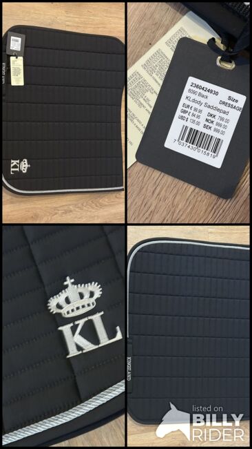 Kingsland Schabracke schwarz wb Dressur dl neu, Kingsland, Pferd , Dressage Pads, Velbert, Image 5