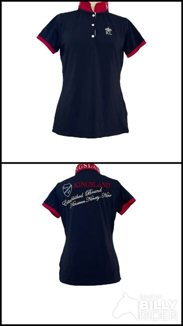 Kingsland T-Shirt, Blau, Größe M, Kingsland, Patricia Schumann, Oberteile, Übersee, Abbildung 3