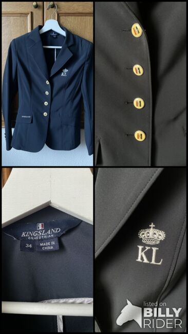 Kingsland Turniersakko - Größe 34 - kaum getragen, Kingsland, Celine Sturmlechner, Show Apparel, Oberndorf an der Melk, Image 6
