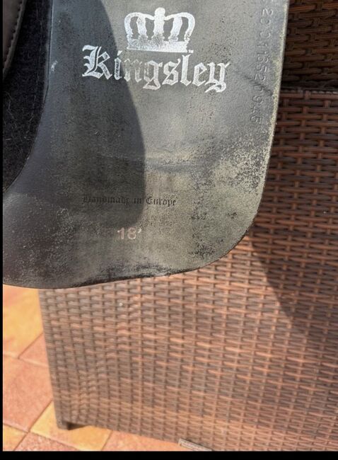 Kingsley Dressursattel D1 – 18”, schwarz, guter Zustand, Kingsley D1, Lisa Skeide, Dressursattel, Rheinberg , Abbildung 3