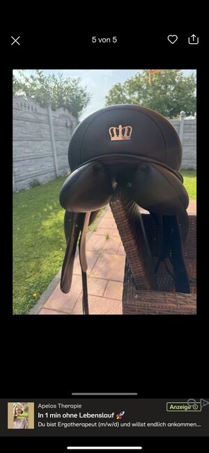 Kingsley Dressursattel D1 – 18”, schwarz, guter Zustand, Kingsley D1, Lisa Skeide, Dressage Saddle, Rheinberg 