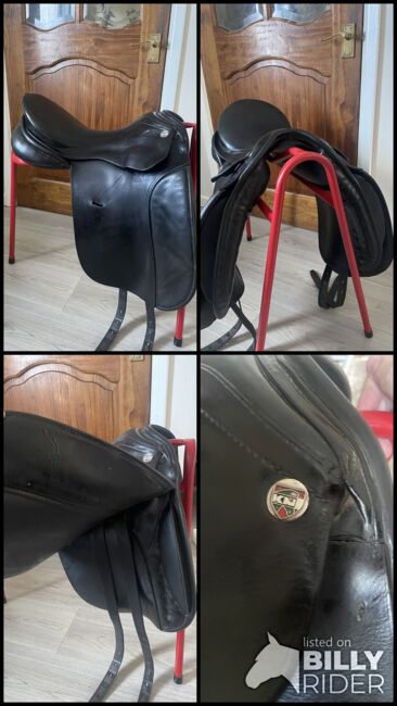 Kn 17.5’ dressage saddle, Karl niedersuess, Laura, Dressage Saddle, Pembroke dock, Image 6