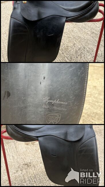 KN Dressage Saddle 17.5 M, KN Symphonie, Kate Harpin, Dressage Saddle, Thurleigh, Image 4