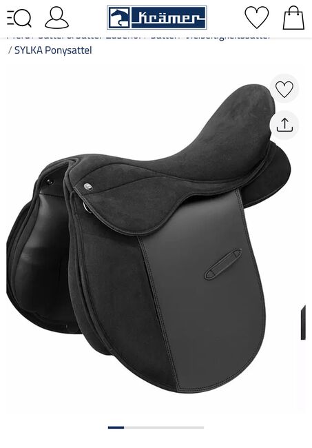 Kaum gebrauchter Sattel, Melissa S., All Purpose Saddle, Nossen