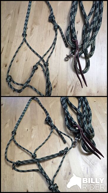 Knotenhalfter von Brockamp und Lead Rope, Brockamp Knotenhalfter und Lead Rope! Feine Trainerqualität  , Conny Repschläger, Bitless Bridles, Winsen, Image 3