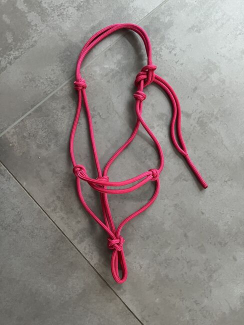 Knoten Halfter Pony Pink, / Knotenhalfter, Steffi, Nosebands, Priesendorf