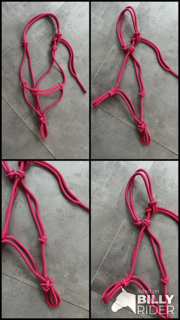 Knoten Halfter Pony Pink, / Knotenhalfter, Steffi, Reithalfter, Priesendorf, Abbildung 5